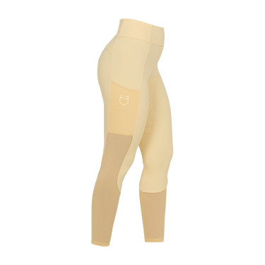 Leggings donna full grip con inserti perforati