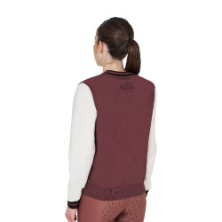 Felpa donna EQ girocollo