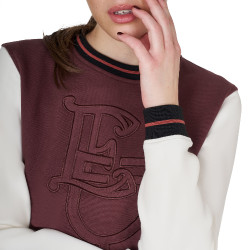 Felpa donna EQ girocollo