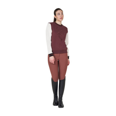 Felpa donna EQ girocollo