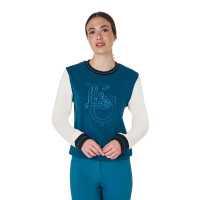 Felpa donna EQ girocollo