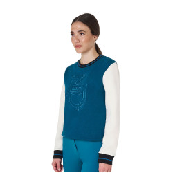 Felpa donna EQ girocollo