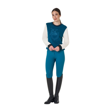 Felpa donna EQ girocollo