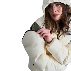 Piumino donna 3 in 1 con inserti staccabili