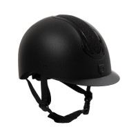 Cap donna Azael Stone visiera stretta omologazione EN 1384-2023