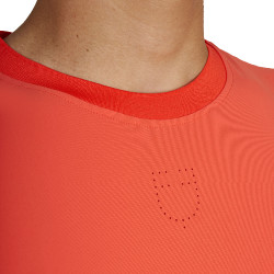 T-shirt allenamento uomo in tessuto tecnico con microfori