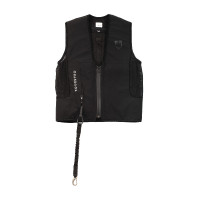 Gilet airbag compatibile con protezione posteriore
