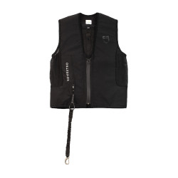 Gilet airbag compatibile con protezione posteriore