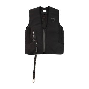 Gilet airbag compatibile con protezione posteriore