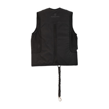 Gilet airbag compatibile con protezione posteriore