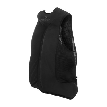 Gilet airbag compatibile con protezione posteriore