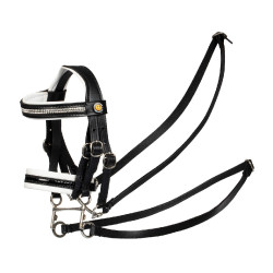 Briglia per cavallo giocattolo con imbottitura bianca Rock Sheet