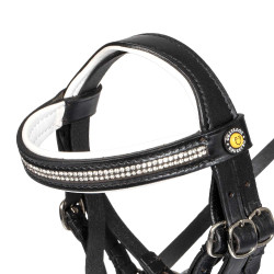 Briglia per cavallo giocattolo con imbottitura bianca Rock Sheet