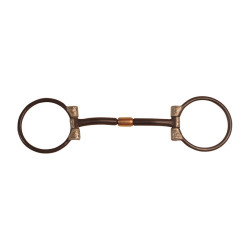 Filetto Western D Ferro Nero Decorato C/SEMISNODO