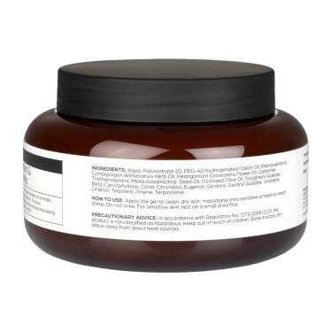 Crema gel alla citronella neem e ozono 500ml