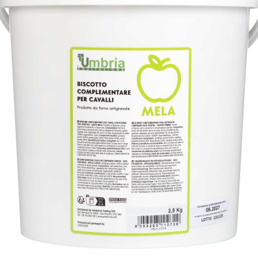 Biscotto Vegetale PER Cavalli Gusto Mela 2,5 kg