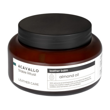 Balsamo cuoio alla mandorla 500ml glicerina