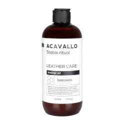 Olio cuoio alla cera d’api 500ml