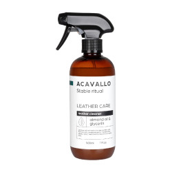Sapone per il cuoio alla mandorla 500ml glicerina