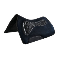 Sottosella WS CW-CS camoscio grip gel Nero