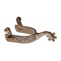 Speroni Western Bruniti CON Decorazione A Rombi