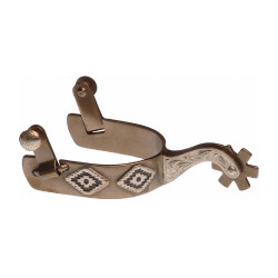 Speroni Western Bruniti CON Decorazione A Rombi