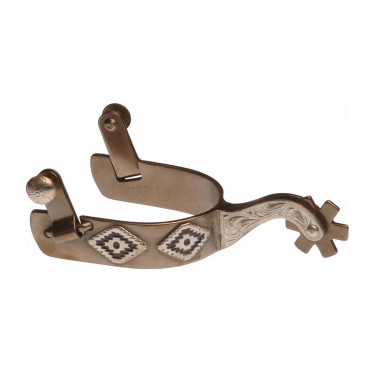 Speroni Western Bruniti CON Decorazione A Rombi