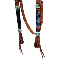 Testiera Western CON Decorazioni Navajo