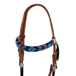 Testiera Western CON Decorazioni Navajo