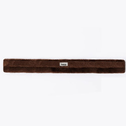 Copri redini in finta pelliccia Narvik (60 cm) Marrone