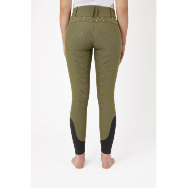 Pantaloni da equitazione a vita alta con cristalli Horze donna Pantaloni da equitazione a vita alta con cristalli Horze donna