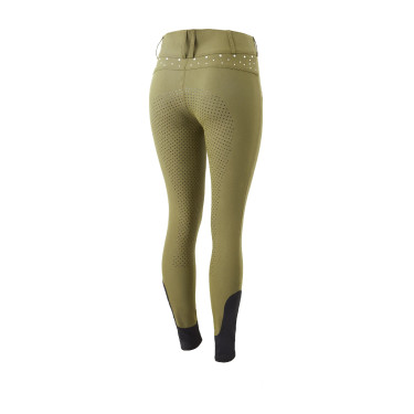 Pantaloni da equitazione a vita alta con cristalli Horze donna Pantaloni da equitazione a vita alta con cristalli Horze donna