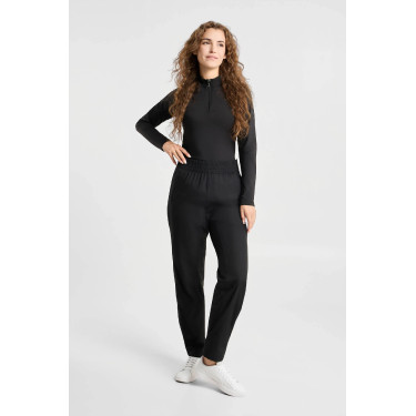 Pantaloni antipioggia da equitazione donna full grip Horze