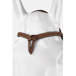 Futurity bridle tipo western cavezzone annodato con conchos