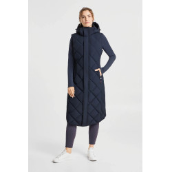 Gilet lungo trapuntato da donna Gem Waxy B Vertigo