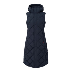 Gilet lungo trapuntato da donna Gem Waxy B Vertigo