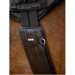 Sottopancia Hunter con fodera rimovibile antiscivolo nera LeMieux Sottopancia Hunter con fodera rimovibile antiscivolo nera LeMieux