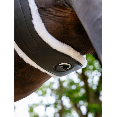 Sottopancia Hunter con fodera rimovibile Merino+ nera LeMieux