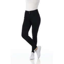 Pantaloni softshell Equitheme Kitzbuhl fondello in silicone