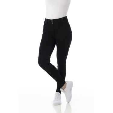 Pantaloni softshell Equitheme Kitzbuhl fondello in silicone
