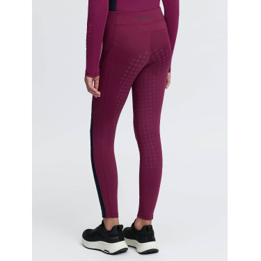 Pantaloni da equitazione Young Rider LeMieux Orla Harlow Coral Crush Mora Bordeaux