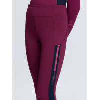 Pantaloni da equitazione Young Rider LeMieux Orla Harlow Coral Crush Mora Bordeaux