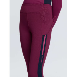 Pantaloni da equitazione Young Rider LeMieux Orla Harlow Coral Crush Mora Bordeaux