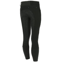 Pantalon softshell Equitheme Zermatt fond silicone Noir