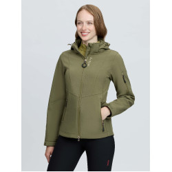 Softshell Jas LeMieux Celine Verde salice Kaki
