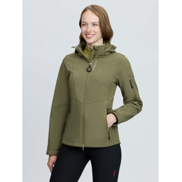 Softshell Jas LeMieux Celine Verde salice Kaki