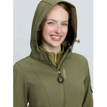 Softshell Jas LeMieux Celine Verde salice Kaki
