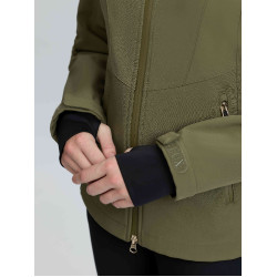 Softshell Jas LeMieux Celine Verde salice Kaki