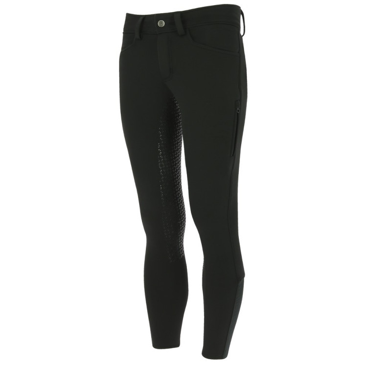 Pantaloni softshell Equitheme Zermatt con fondo in silicone Pantaloni softshell Equitheme Zermatt con fondo in silicone