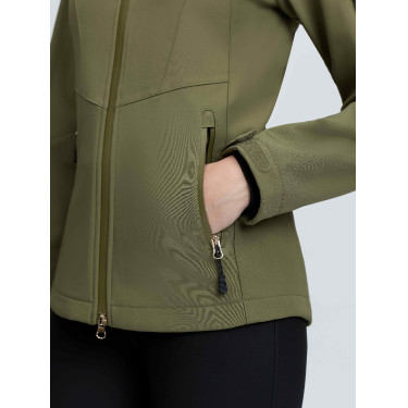 Softshell Jas LeMieux Celine Verde salice Kaki